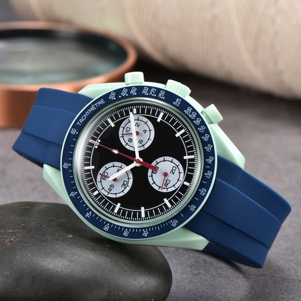 

watch quartz mens watches 42mm silver wristband waterproof all stainless steel wristband fashion designer wristwatch o62, Slivery;brown