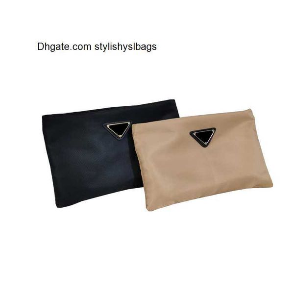 

brand designer toiletry cosmetic bags for women traveling toilet clutch bag female large capacity wash toiletry pouch in khaki and black col