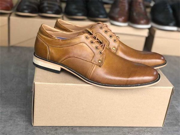 

designer oxford shoes black calfskin derby dress shoe formal wedding low heel lace-up business office trainers size 39-47 009