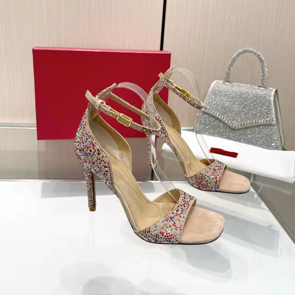 

est heels sandals with box women shoes designer sandals quality sandals heel height and sandal flat shoe slides slippers by 1978 w282 04, Black