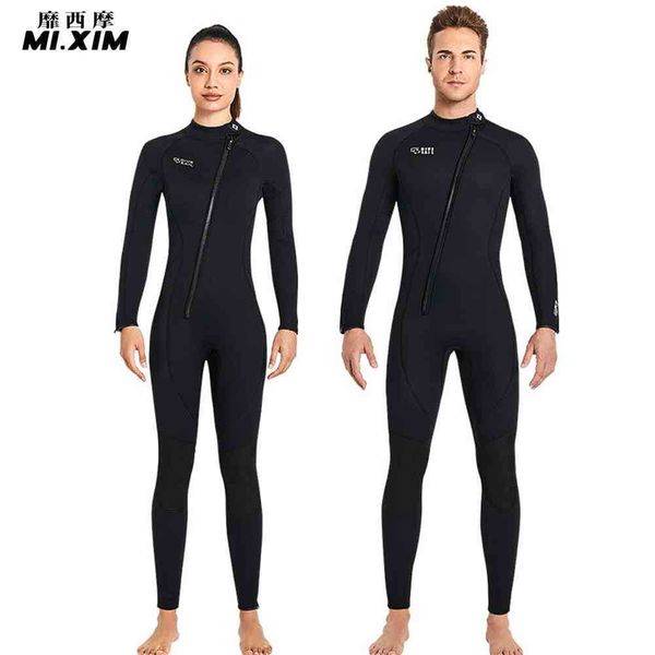 

wetsuits drysuits 3mm neoprene wetsuit men women scuba diving thermal warm wetsuits full suit swimming snorkeling surfing long sleeve swimsu