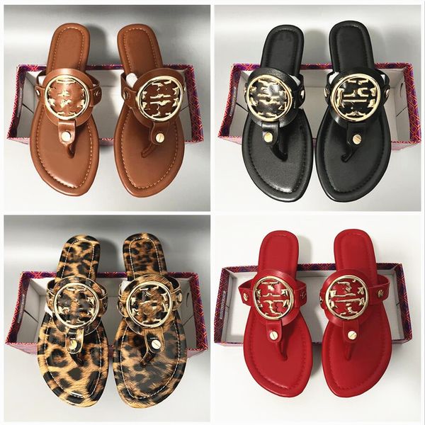 

luxury flip flops sandals flat heel summer beach slippers orig brand real leather brown black matte breathable sandal outdoor casual shoes w
