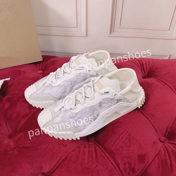 

new fashion casual shoes women designer leather lace-up sneaker fashion lady flat running letters shoes platform men gym sneakers2023, Black