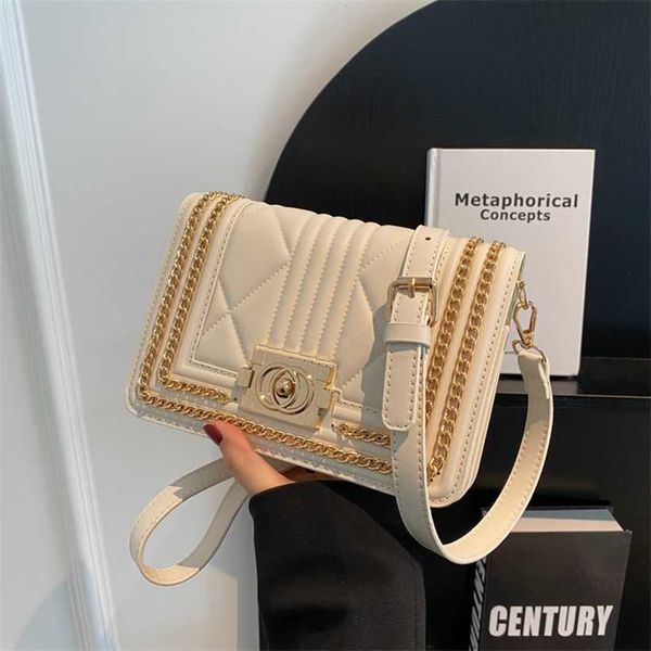 

14% off 2023 fashion handbag new french square for women simple and versatile crossbody with small design chain shoulder bag