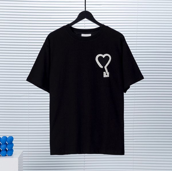

men's plus tees & polos round neck embroidered and printed polar style summer wear with street pure cotton 3bt, Black;brown