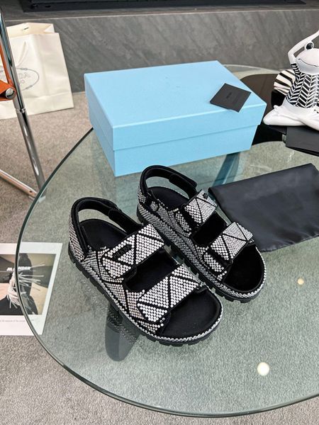 

designers pool pillow mules women sandals sunset flat comfort padded front strap slippers 0420, Black