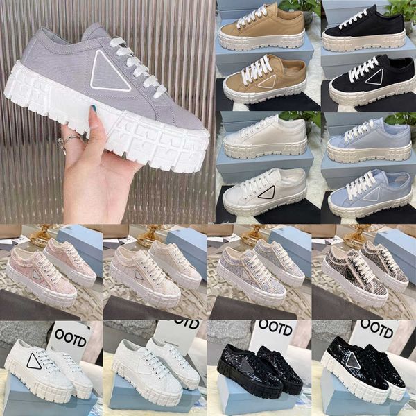 

women nylon casual shoes classic black white pink blue brown grey canvas sneakers lady platform solid heighten shoes