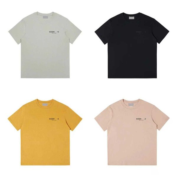 

essentail brand casual t-shirt summer men's loose version, White;black