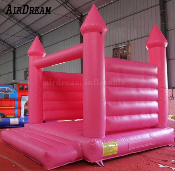 

romantic wedding red inflatable bouncy house jumping castle kids bounce castles full pvc jumper with blower