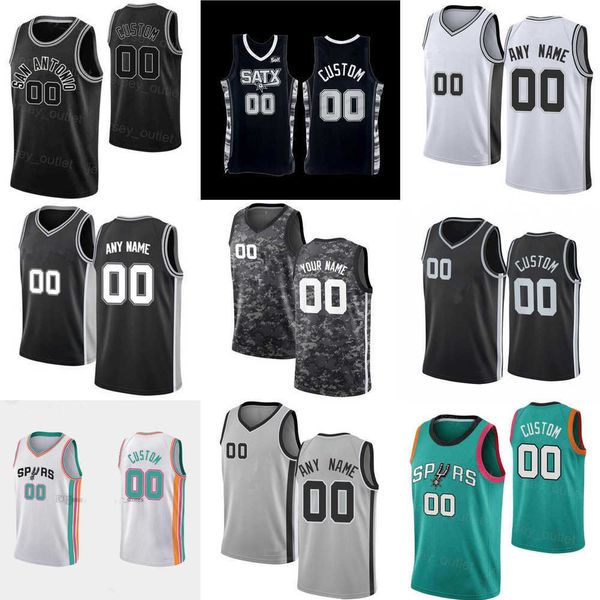 

men women youth san antonio''spurs''custom 17 doug mcdermott 7 josh richardson 25 jakob poeltl 3 keldon johnson 24 devin, Black;red