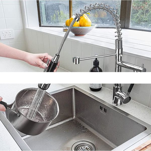

faucets showers accs bathroom pot pull faucet head kitchen small shower anti-splash head household handle faucet by dhl