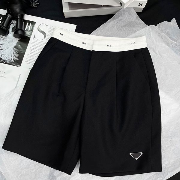 

womens summer designer shorts fashion loose 23ss soft comfortable suits womens streetwear clothing quick drying letters printed pants street, White;black