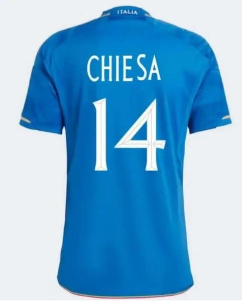 

italys soccer jerseys 22 23 italian jerseys scamacca immobile chiesa football shirts raspadori jorginho barella bastoni frattesi maglia ital, White;black