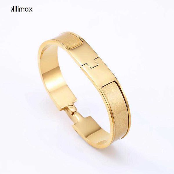 

gold bracelets for women non tarnish h bracelet homme fashion stainless steel jewelry clic styles good quality classics designer men bangle, Black
