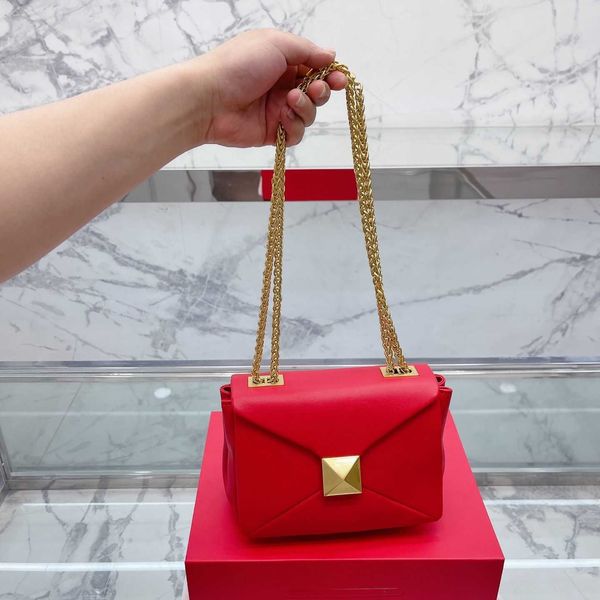 

bags valentiones v chain luxurys designer handbag women women's fashionable color style shoulder size 20.15 qxuk