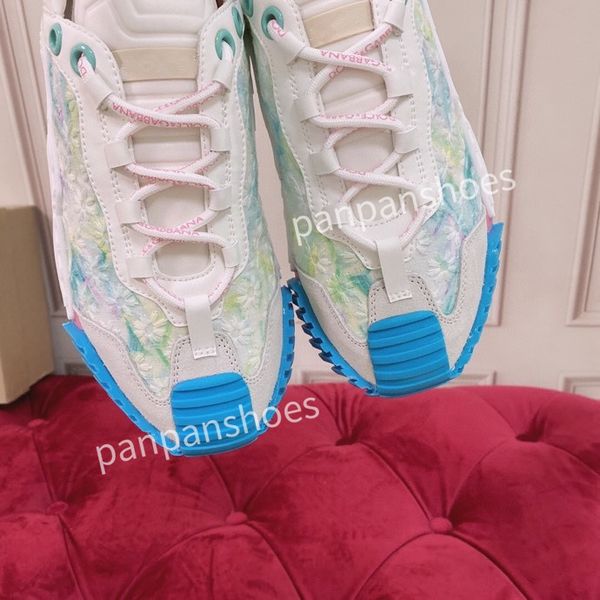 

2023new fashion casual shoes womens designer leather lace-up sneaker fashion lady flat running letters shoes platform gym sneakers, Black