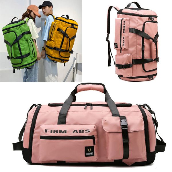 

backpack large tactical women gym fitness travel luggage handbag camping training shoulder duffle sports bag for men suitcases 230504