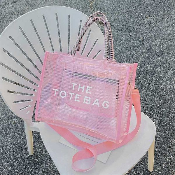 

16% off 2023 handbag winter fashion letter handheld tote new texture one shoulder transparent casual crossbody women's bag