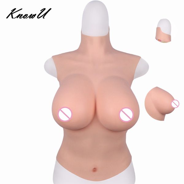 

costume accessories g cup tits silicone breast forms shemale artificial boobs crossdressing travestissement borst, Silver
