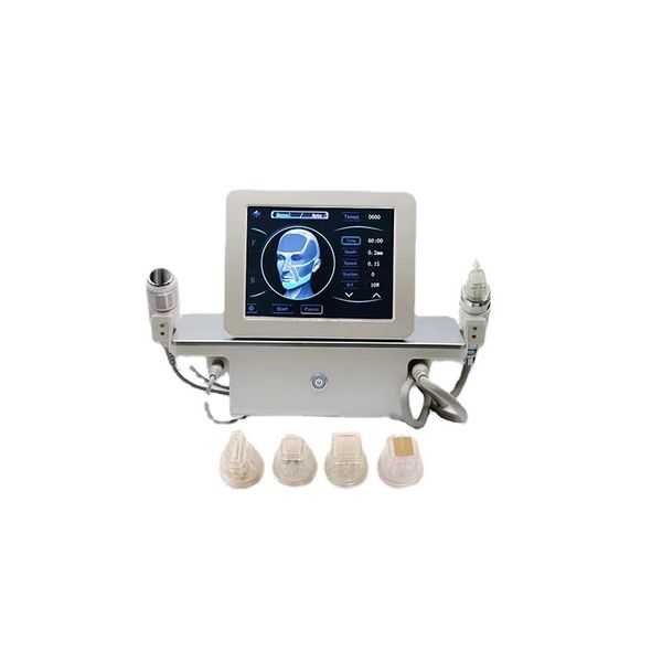 

2 in 1 fractional microneedling machine face lifting skin care beauty device