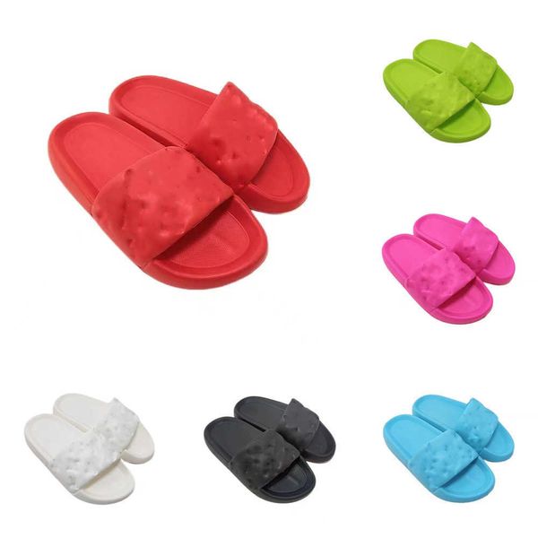 

2023 designer slipper luxury sandal men women shoes pool pillow comfort embossed mules waterfront foam rubber summer fashion slides beach sl, Black