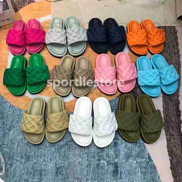 

slippers designer slipper sandals slides pool pillow mules women sandals mens flat comfort padded mule sliders fashionable j6zz, Black