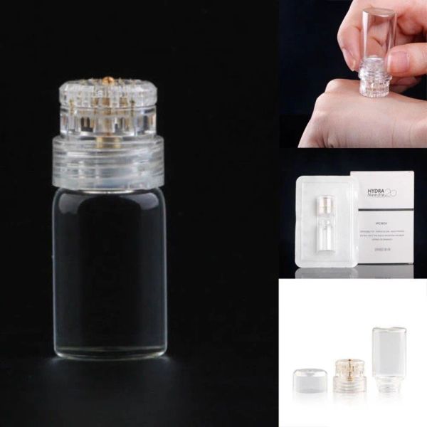 

serum applicator aqua gold microchannel mesotherapy tappy nyaam nyaam fine touch derma stamp hydra needle roller