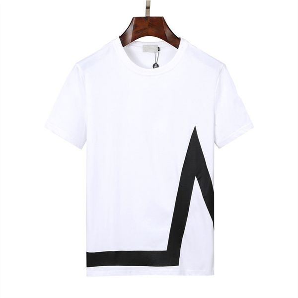 

2023 new designer of luxury t-shirt quality letter tee short sleeve spring summer tide men and women t shirt size m-xxxl jyj28, White;black