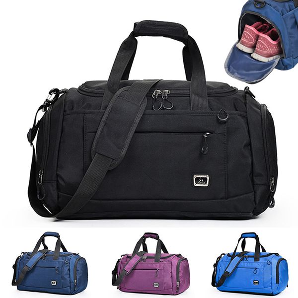 

backpack gym bags men women fitness outdoor travel luggage handbags dry wet separation tote female yoga sports training 230504