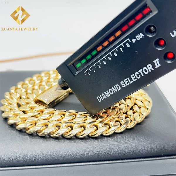 

stainless steel 925 silver lock wholesale price 12mm necklaces chain for men