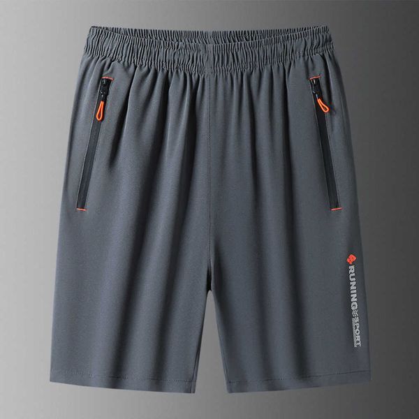 

men's pants 2023 summer quick dried sports shorts men's casual pants fashion capris large running beach pants, Black