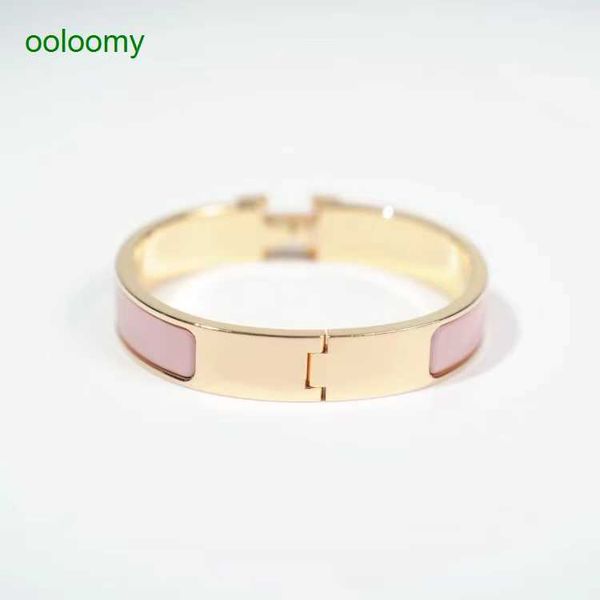 

bangle bracelet designer h letter bangle luxury brand enamel bracelets men and women fashion bracelets everyday accessories party wedding va, Black