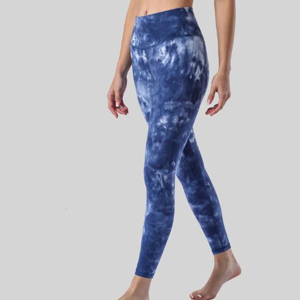 

women's leggings women high waist tie dye buttery soft yoga naked-feel squat proof leggings tummy control workout leggings 4 way stretc, Black