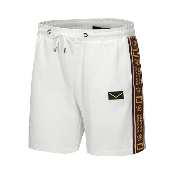 

mens swim trunks quick dry surf shorts fashion letter print beach shorts men summer short sleeve swimwear pants, White;black