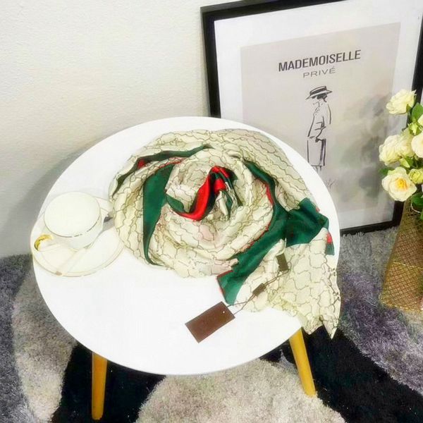 

100% silk scarf fashion print pattern ladies collar 180*90cm designer scarfs women outdoor beach shawl silk scarves, Blue;gray