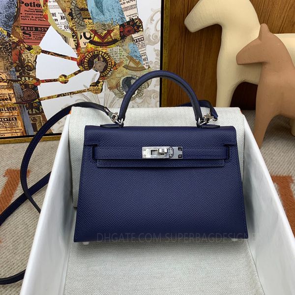 

9a high-end handmade quality epsom handbags bag women purse luxury designer handmade shoulder crossbody classic fashion tote bags wallet poc
