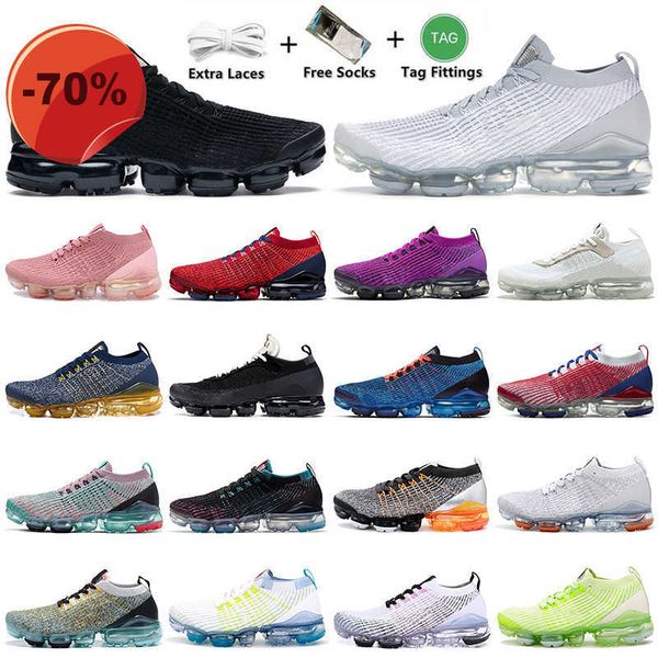 

sandals with box 2023 tn plus vapor maxs flynit running shoes fly knit 30m eno reow hiteo ffs outhb eachn obler edl aserg oldp inkr oses por, Black