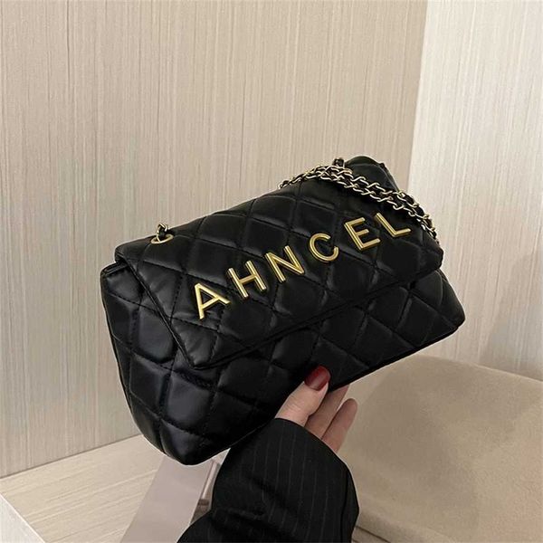 

us purses outlet 60% off lingge chain 2022 new trend small fragrance windmill sewn texture shoulder high grade underarm bag