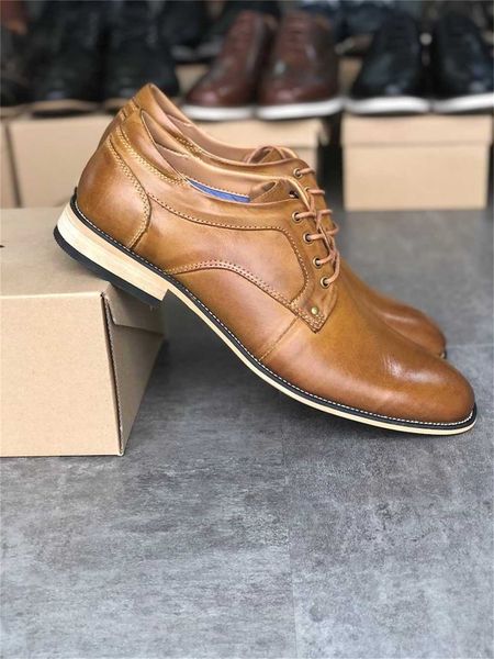 

designer oxford shoes black calfskin derby dress shoe formal wedding low heel lace-up business office trainers size 39-47 034