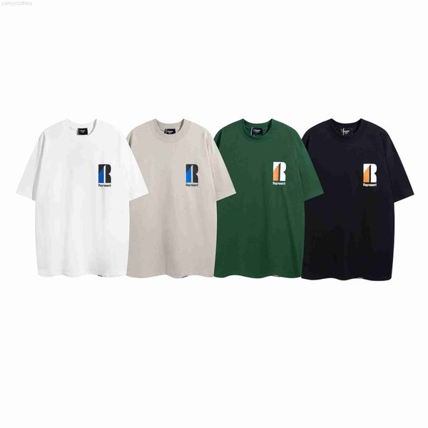 

men's t-shirts represent streetwear fashion letter printing cotton men women oversized loose short-sleeved t-shirt top, White;black