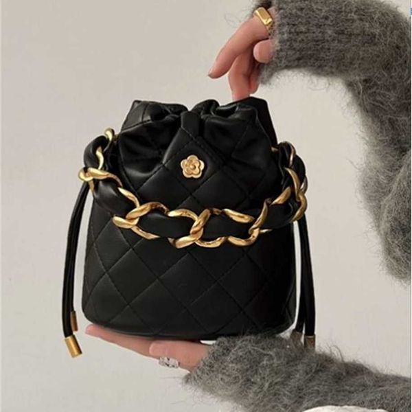 

55% off purses online lingge chain water bucket mountain camellia small fragrant wind 2022 new handheld diagonal straddle bag