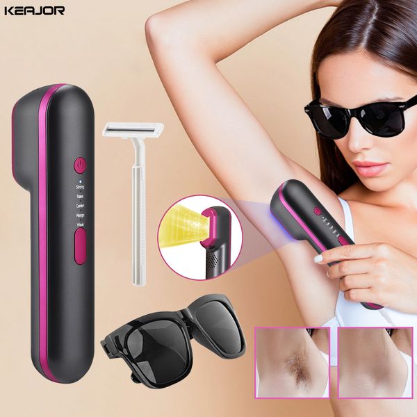 

epilator laser permanent body hair remover for women men painless legs armpit bilini line ipl removal electric device 230504