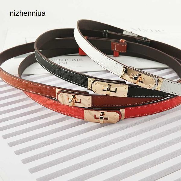 

hermm luxury belt waist belt buckle slim sweatshirt 2023 adjustable narrow new dress decoration, Silver