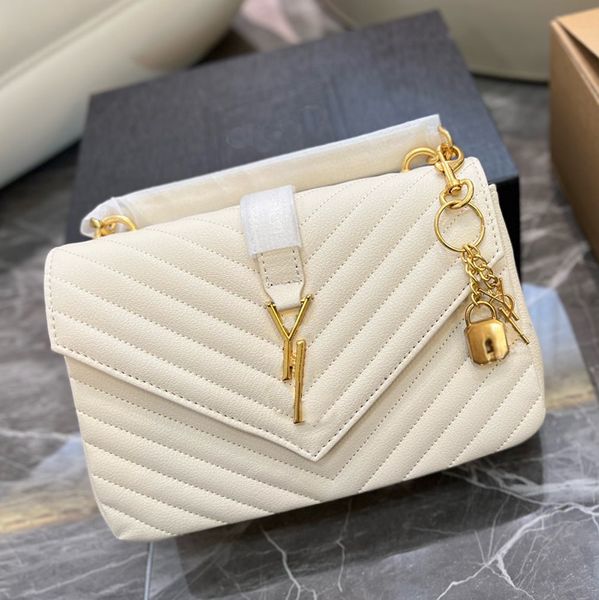 

fashion designer cross body woman shoulder bag handbag purse wallet original dust bags genuine leather women messenger chain 08