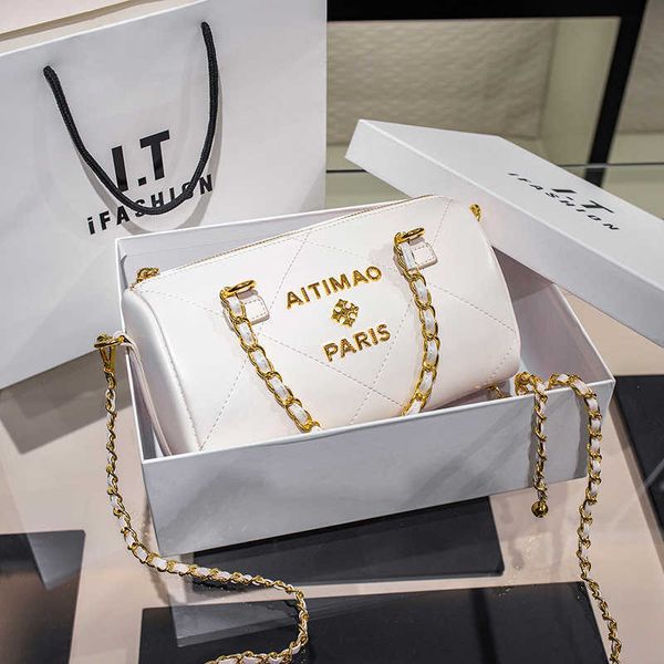 

70% off purses baobao 2023 new high end fashion crossbody handheld small fragrant wind lingge chain boston bag ap52