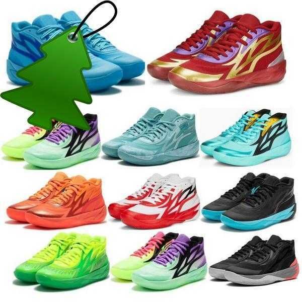 

sandals men lamelo ball mb 2 basketball shoes mb.02 02 honeycomb phoenix phenom flare lunar new year jade orange 2023 luxurys trainers s