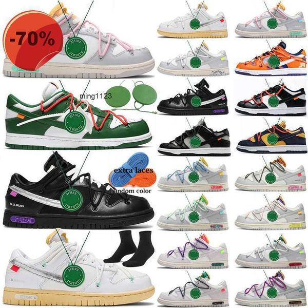 

sandals with box 2023 shoes running shoe sports sneakers triple black university red gold pine green off authentic sb for mens womens lows w
