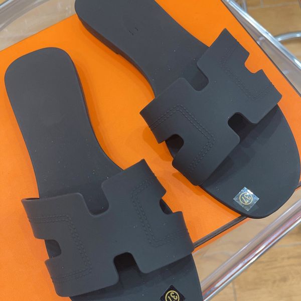 

designer women slippers chunky rubber slippers jelly sandals high heels sandal summer thick bottom slipper beach slides alphabet pink green, Black