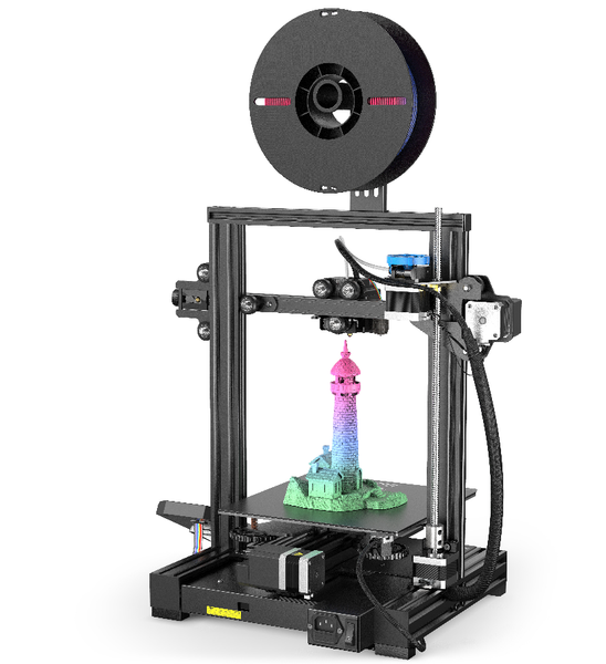

printers creality 3d printer upgrade ender 3 v2 neo with cr touch auto leveling kit plus official 1 black and white pla