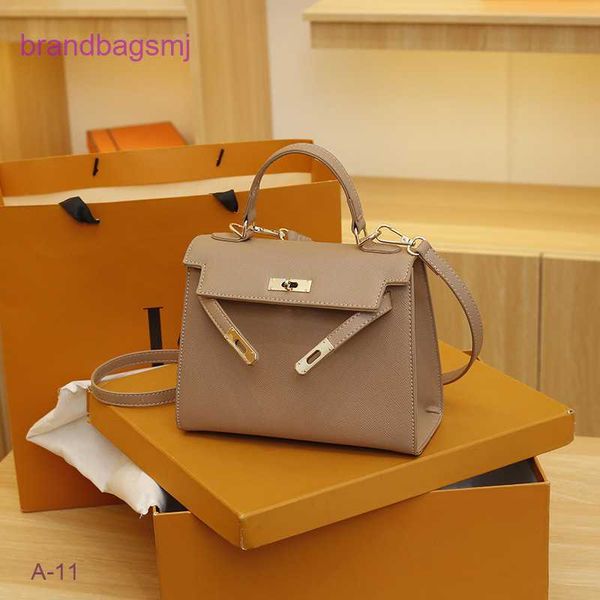 

original designer handbags hermm small bag women's 2023 new internet red ins versatile fashion korean handheld one shoulder crossbody k